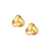 TOMEI Lusso Italia Love Knot Earrings, Yellow Gold 916
