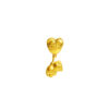 TOMEI Chomel Collection Bear's Love Charm, Yellow Gold 916