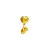 TOMEI Chomel Collection Bear's Love Charm, Yellow Gold 916