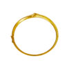 TOMEI Anastasia Curvy Bangle, Yellow Gold 916