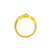 TOMEI Anastasia Curvy Ring, Yellow Gold 916