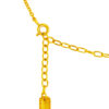 TOMEI Diamond Cut Collection Snow Flake Necklace, Yellow Gold 916