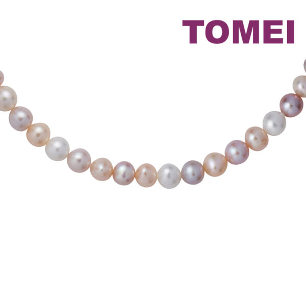 TOMEI Natural Mixed Pink Pearl Bracelet