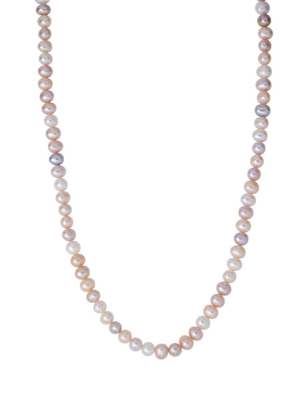 TOMEI Natural Mixed Pink Pearl Necklace