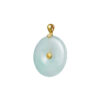 TOMEI Jade Of Completeness Pendant, Yellow Gold 750