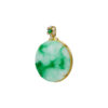 TOMEI Peacefully Jade Pendant, Yellow Gold 750