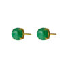 TOMEI Classical Jade Earrings, Yellow Gold 750