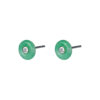 TOMEI Blissfully Jade Earrings, White Gold 750