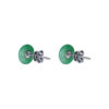 TOMEI Blissfully Jade Earrings, White Gold 750