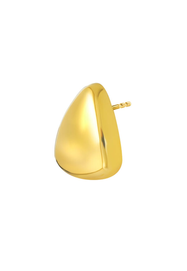 TOMEI Lusso Italia Triangular Earrings, Yellow Gold 916