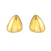 TOMEI Lusso Italia Triangular Earrings, Yellow Gold 916