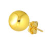 TOMEI Lusso Italia Glowing Ball Earrings, Yellow Gold 916