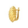 TOMEI Lusso Italia Spiralous Earrings, Yellow Gold 916