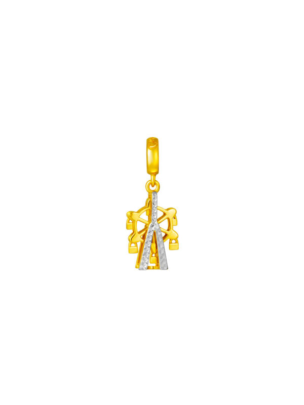 TOMEI Chomel Collection Ferris Wheel Charm, Yellow Gold 916