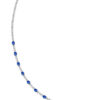 TOMEI Blue Sapphire Bracelet, White Gold 750
