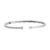 TOMEI Brilliance Collection Diamond Bangle, White Gold 750