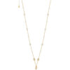 TOMEI Luminous Akoya Pearl Necklace, Yellow Gold 750
