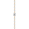 TOMEI Diamond Bracelet, White+Rose Gold 750
