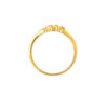 TOMEI Minimalist Ring, Yellow Gold 916