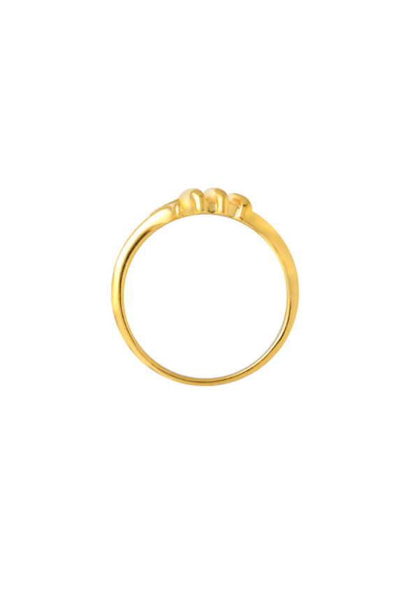 TOMEI Minimalist Ring, Yellow Gold 916