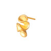 TOMEI Curvy Earrings, Yellow Gold 916