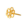 TOMEI Curling Petals Earrings, Yellow Gold 916