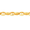 TOMEI Lasered Bracelet, Yellow Gold 916