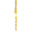 TOMEI Lasered Cube Bracelet, Yellow Gold 916