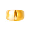 TOMEI Diamond Cut Collection Chunky Ring, Yellow Gold 916