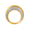 TOMEI Diamond Cut Collection Chunky Ring, Yellow Gold 916
