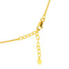 TOMEI Duo Heart Necklace, Yellow Gold 916