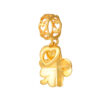 TOMEI Flower Charm, Yellow Gold 916