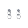 TOMEI Diamond Earrings, White Gold 375