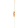 TOMEI Diamond Pendant Set, Yellow Gold 375