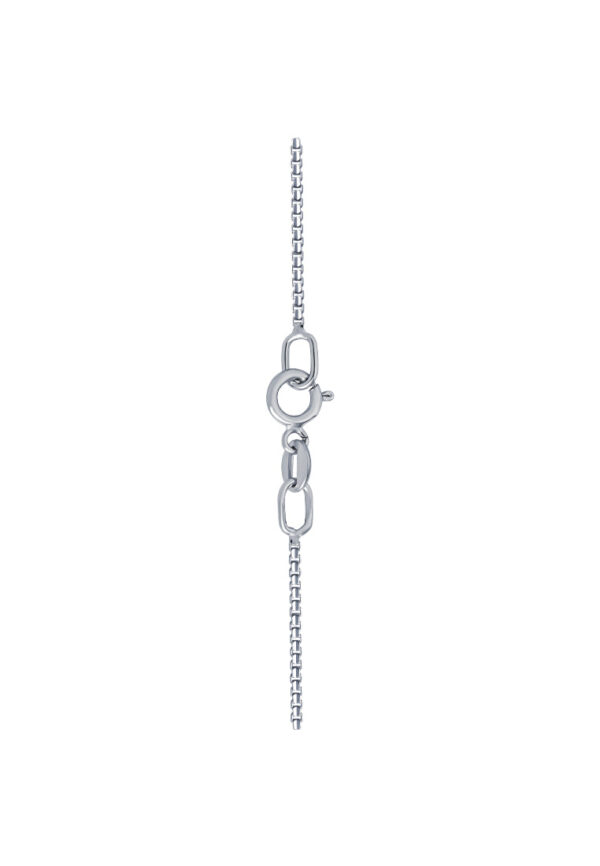 TOMEI Lovely Ruyi Knot Pendant Set, White Gold 375