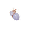 TOMEI Hulu Jade Pendant, Rose Gold 750
