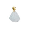 TOMEI Buddha Jade Pendant, Yellow Gold 750
