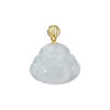 TOMEI Buddha Jade Pendant, Yellow Gold 750