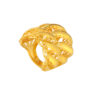 TOMEI Hollow Concept Ring, Yellow Gold 916