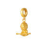 TOMEI Monkey King With Cudgel Charm, Yellow Gold 916