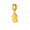TOMEI Monkey King Charm, Yellow Gold 916