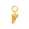 TOMEI Baby Dinosaur Charm, Yellow Gold 916