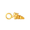 TOMEI Baby Dinosaur Charm, Yellow Gold 916