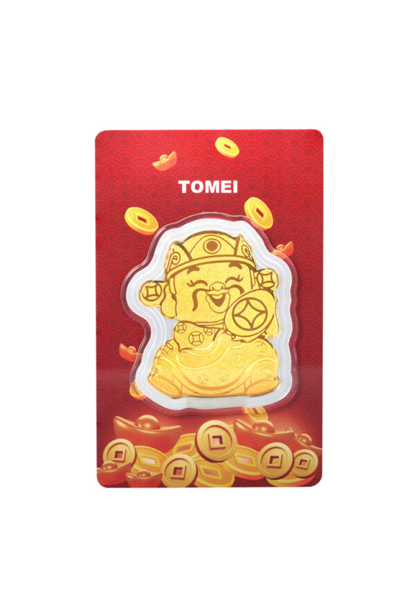 TOMEI God Of Fortune Gold Bar 5GM | Fine Gold 9999