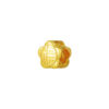 TOMEI Chomel Collection Flower Fu-Zi Charm, Yellow Gold 916