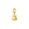 TOMEI Chomel Collection Lucky Bag Charm, Yellow Gold 916
