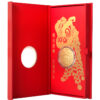 TOMEI 2025 Red Packet Snake Gold Wafer 0.2G, Yellow Gold 9999