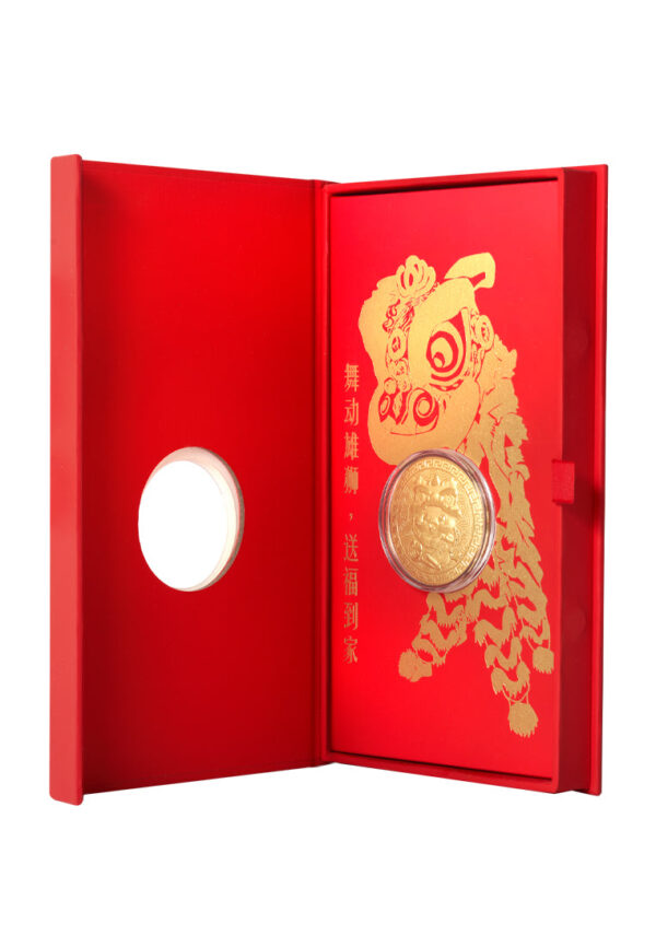 TOMEI 2025 Red Packet Snake Gold Wafer 0.2G, Yellow Gold 9999