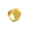 TOMEI Abacus Ring, Yellow Gold 916