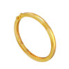 TOMEI Auspicious Pattern Bangle, Yellow Gold 916